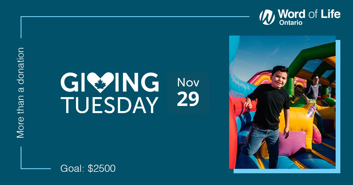 Giving tuesday website banner